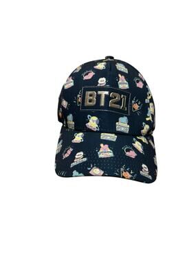 Puzzle Star BT21 Ball Cap Game Hat OSFM Snapback Adult/Teen Hot Topic Exclusive
